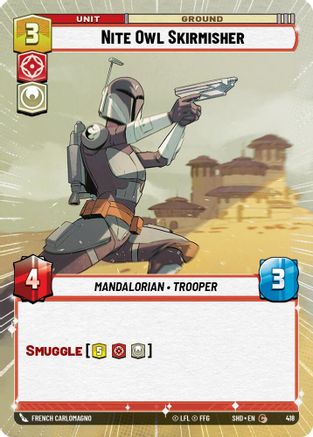 Nite Owl Skirmisher (Hyperspace) (418) [Shadows of the Galaxy] Foil