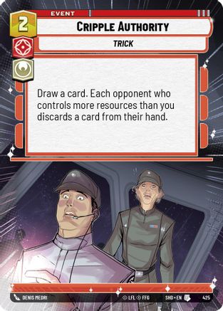 Cripple Authority (Hyperspace) (425) [Shadows of the Galaxy] Foil