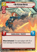 Bo-Katan Kryze - Fighting For Mandalore (Hyperspace) (426) [Shadows of the Galaxy] Foil