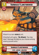 Vambrace Flamethrower (Hyperspace) (446) [Shadows of the Galaxy] Foil