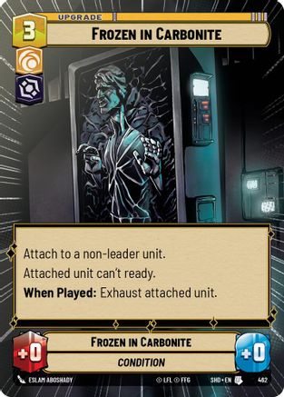 Frozen in Carbonite (Hyperspace) (462) [Shadows of the Galaxy] Foil