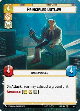 Principled Outlaw (Hyperspace) (469) [Shadows of the Galaxy] Foil