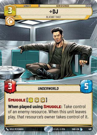 DJ - Blatant Thief (Hyperspace) (481) [Shadows of the Galaxy] Foil