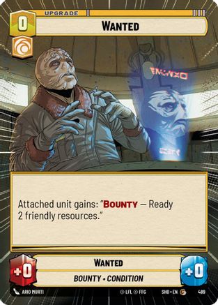 Wanted (Hyperspace) (489) [Shadows of the Galaxy] Foil