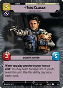 Toro Calican - Ambitious Upstart (Hyperspace) (503) [Shadows of the Galaxy] Foil