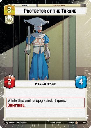 Protector of the Throne (Hyperspace) (509) [Shadows of the Galaxy] Foil