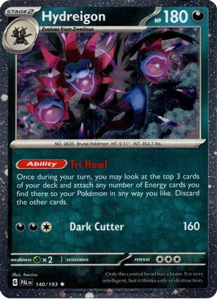 Hydreigon (Cosmos Holo) 140 - [Blister Exclusives] Holofoil