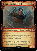 Gimli, Counter of Kills (LTR-580) [The Lord of the Rings: Tales of Middle-earth]: (Showcase) Foil