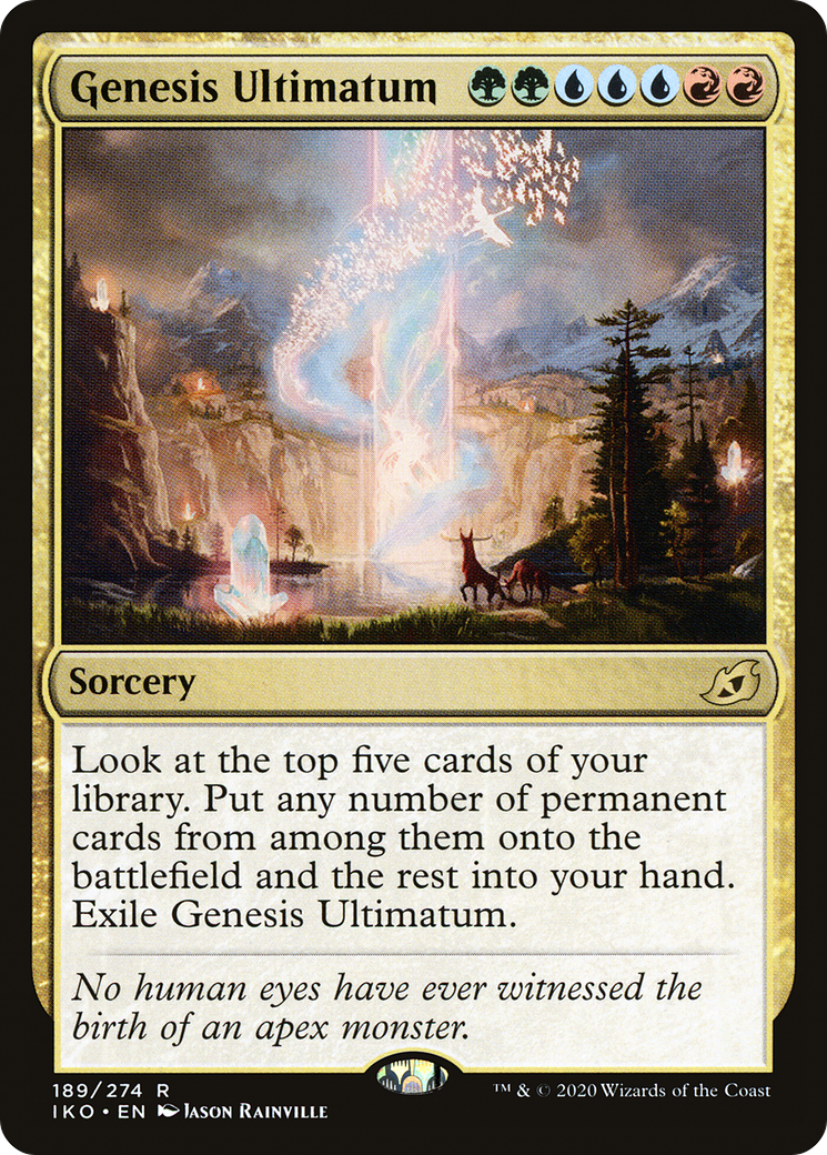 Genesis Ultimatum (IKO-189) [Ikoria: Lair of Behemoths]