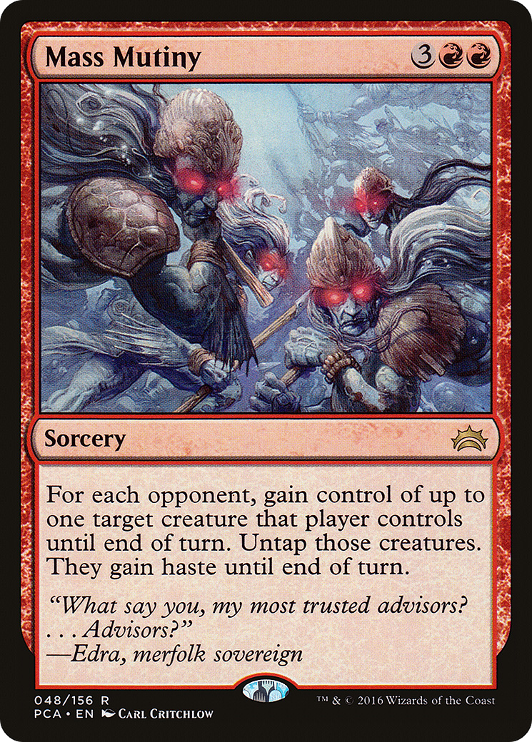 Mass Mutiny (PCA-048) [Planechase Anthology]
