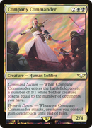 Company Commander (Surge Foil) (40K-113) [Warhammer 40,000 Commander] Foil