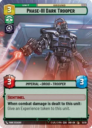 Phase-III Dark Trooper (Hyperspace) (12/20) [Shadows of the Galaxy Weekly Play Promos]