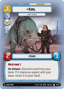 Kuiil - I Have Spoken (20/20) [Shadows of the Galaxy Weekly Play Promos] Foil