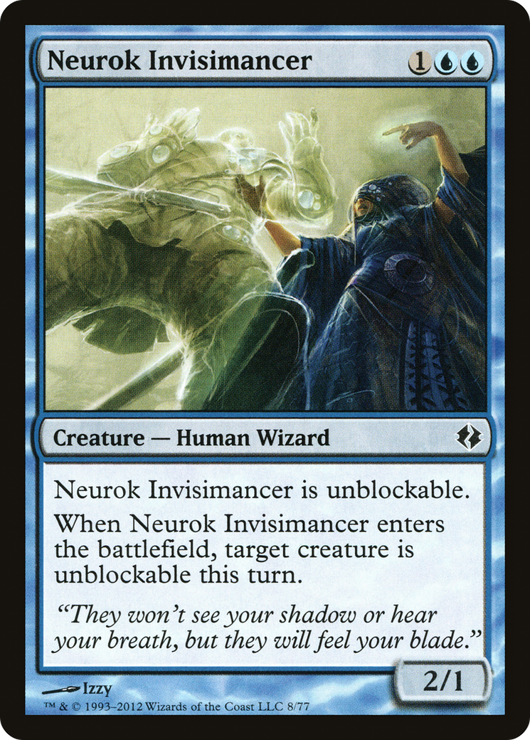 Neurok Invisimancer (DDI-008) [Duel Decks: Venser vs. Koth]