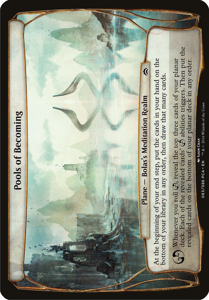 Pools of Becoming (OVER-063) [Planechase Anthology Planes]