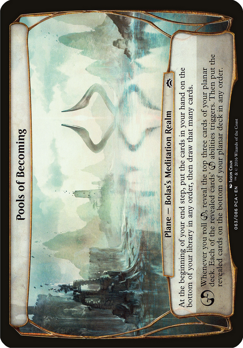 Pools of Becoming (OVER-063) [Planechase Anthology Planes]