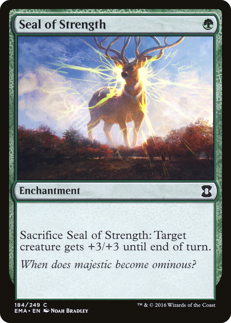 Seal of Strength (EMA-184) [Eternal Masters]