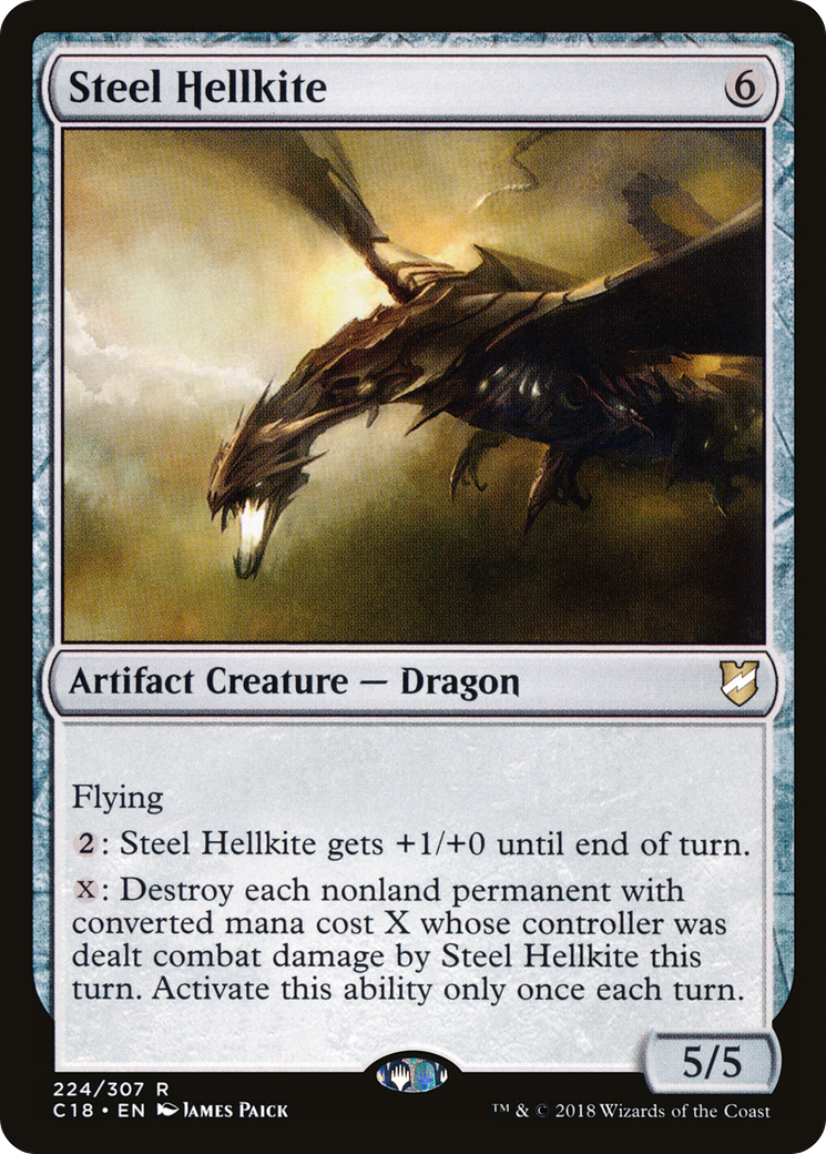 Steel Hellkite (C18-224) [Commander 2018]
