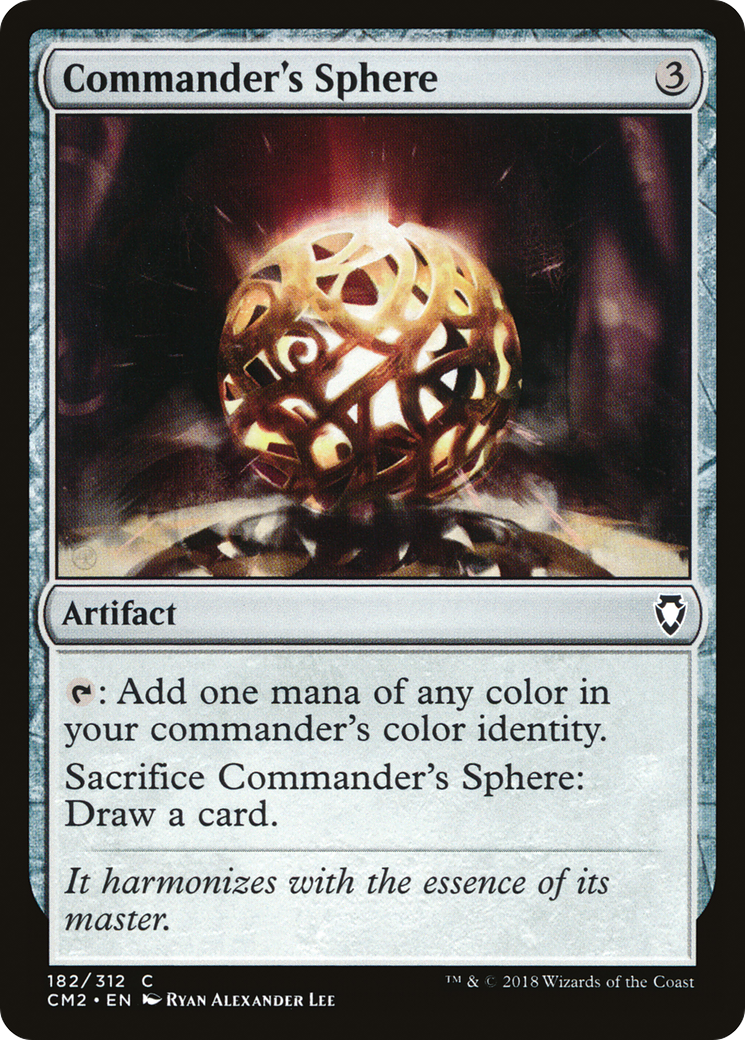 Commander's Sphere (CM2-182) [Commander Anthology Volume II]
