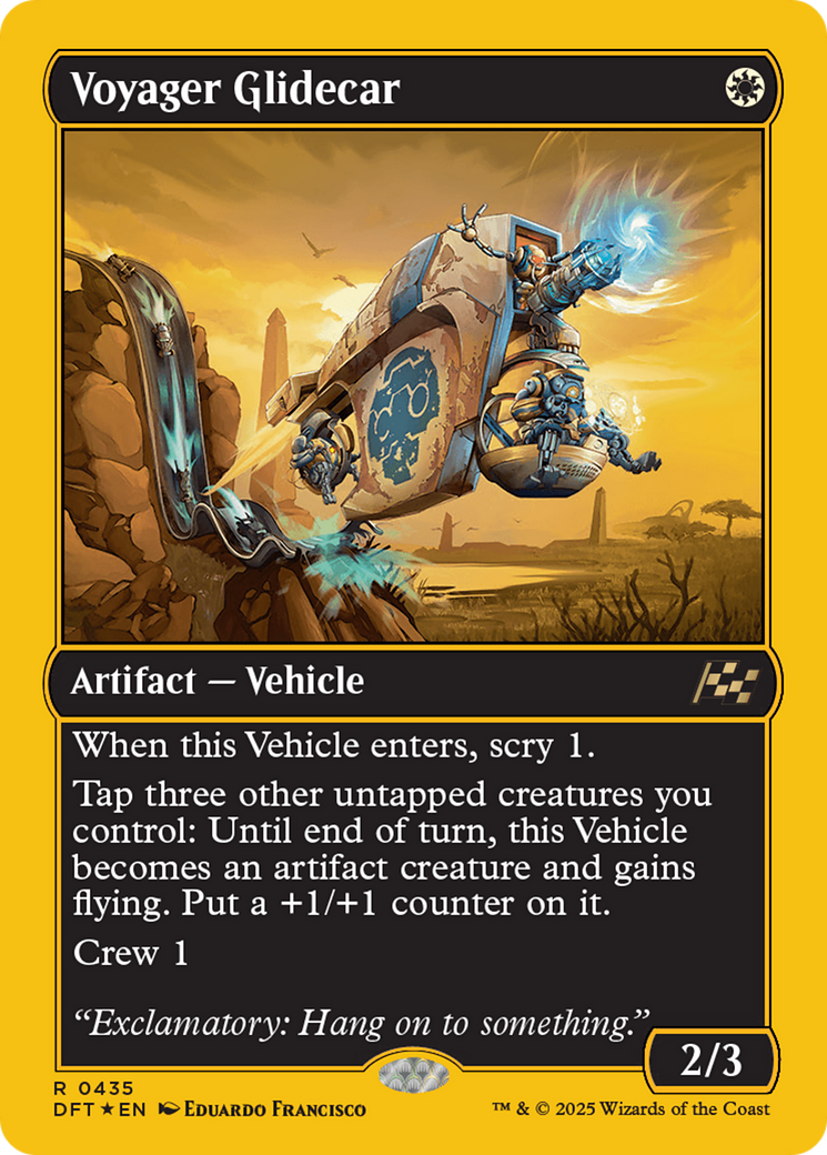 Voyager Glidecar (DFT-435) [Aetherdrift] Foil