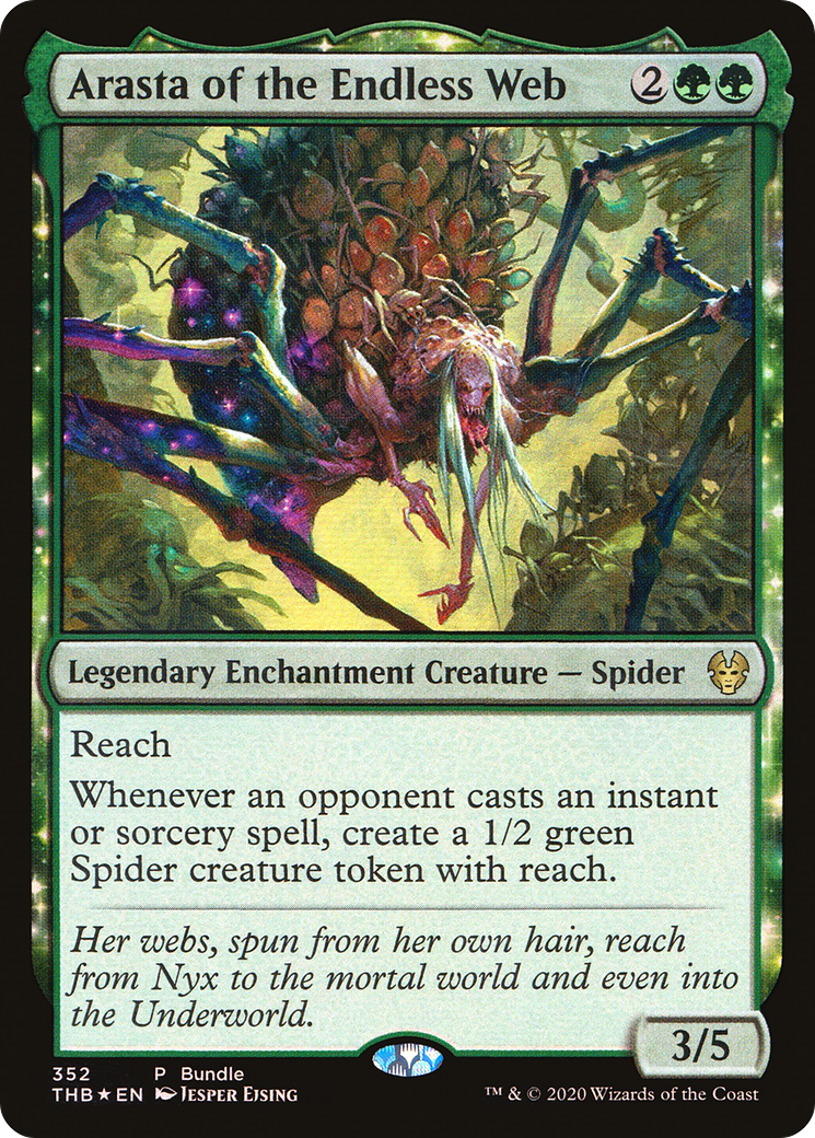 Arasta of the Endless Web (UMP-352) [Theros Beyond Death]: (enchantment) Foil