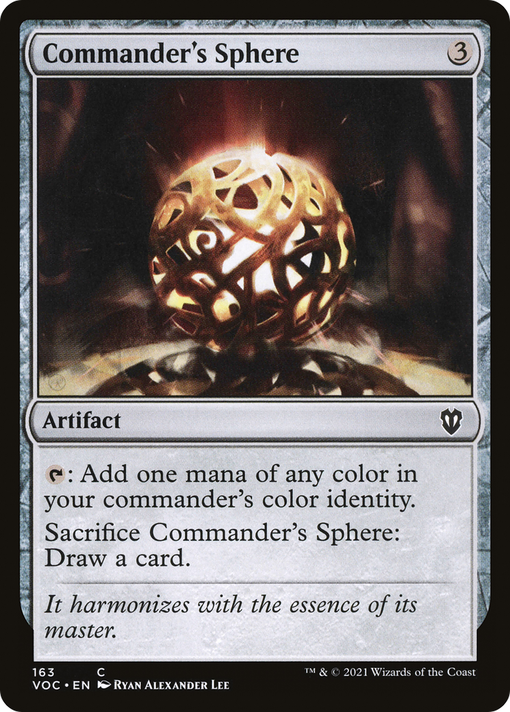 Commander's Sphere (VOC-163) [Crimson Vow Commander]
