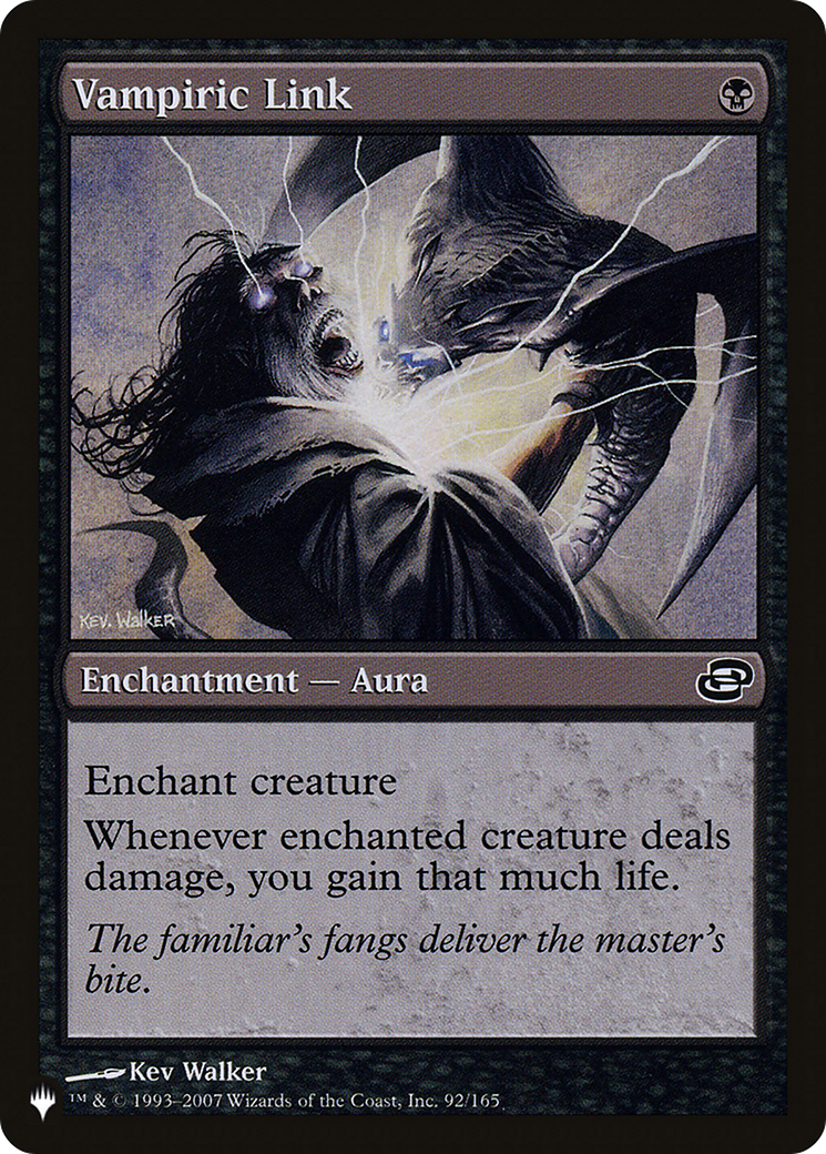 Vampiric Link (LIST-PLC-92) [The List]: (colorshifted)