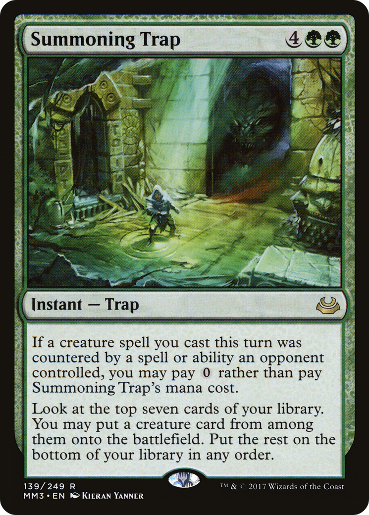 Summoning Trap (MM3-139) [Modern Masters 2017]