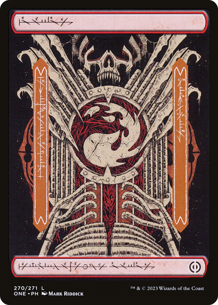 Mountain (270) - Full Art (ONE-270) [Phyrexia: All Will Be One] Foil