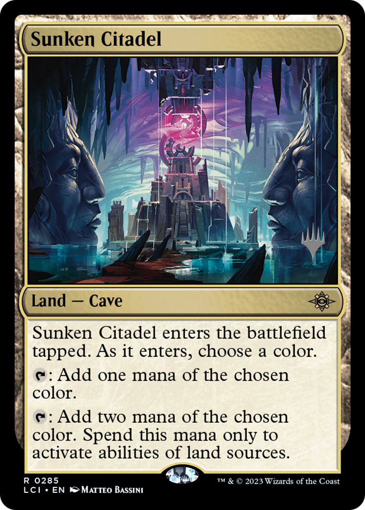 Sunken Citadel (PPLCI-285P) [The Lost Caverns of Ixalan Promos]