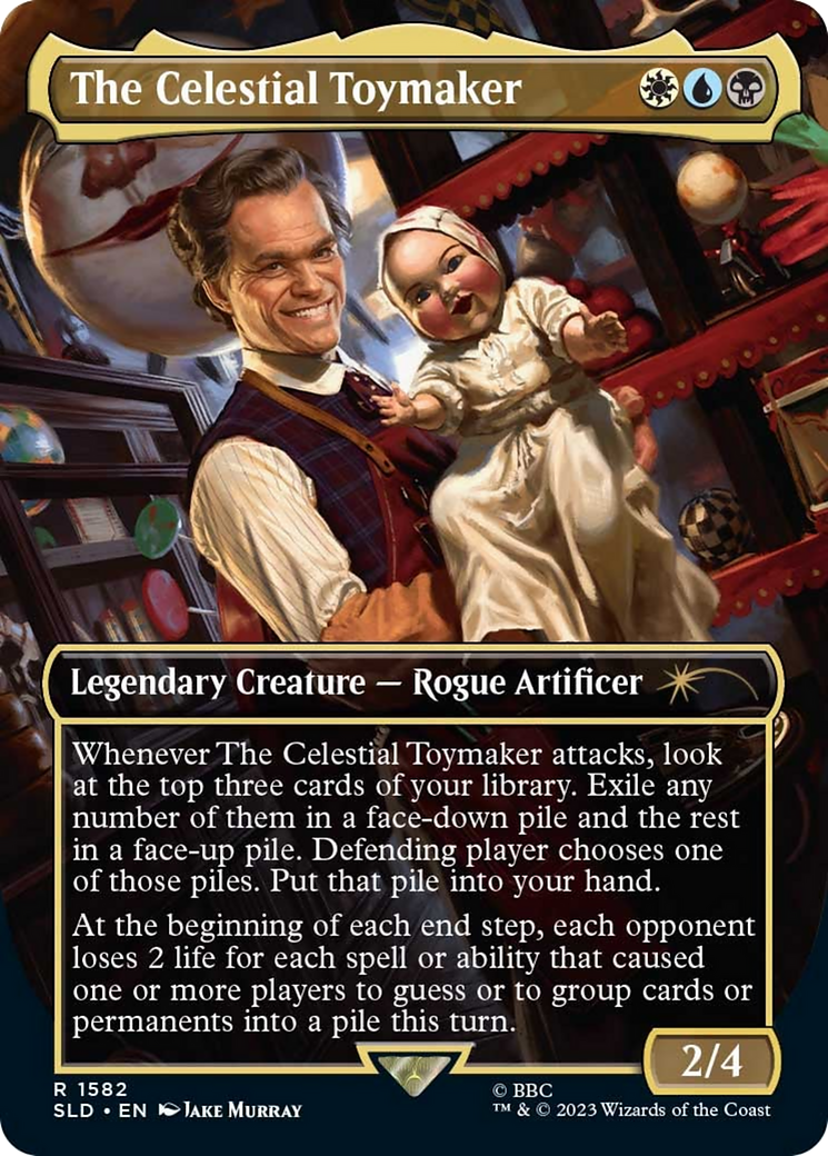 The Celestial Toymaker (SLD-1582) [Secret Lair Drop] (Borderless) Foil