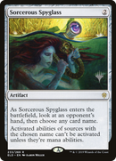 Sorcerous Spyglass (PPELD-233P) [Promo Pack: Throne of Eldraine Promos]