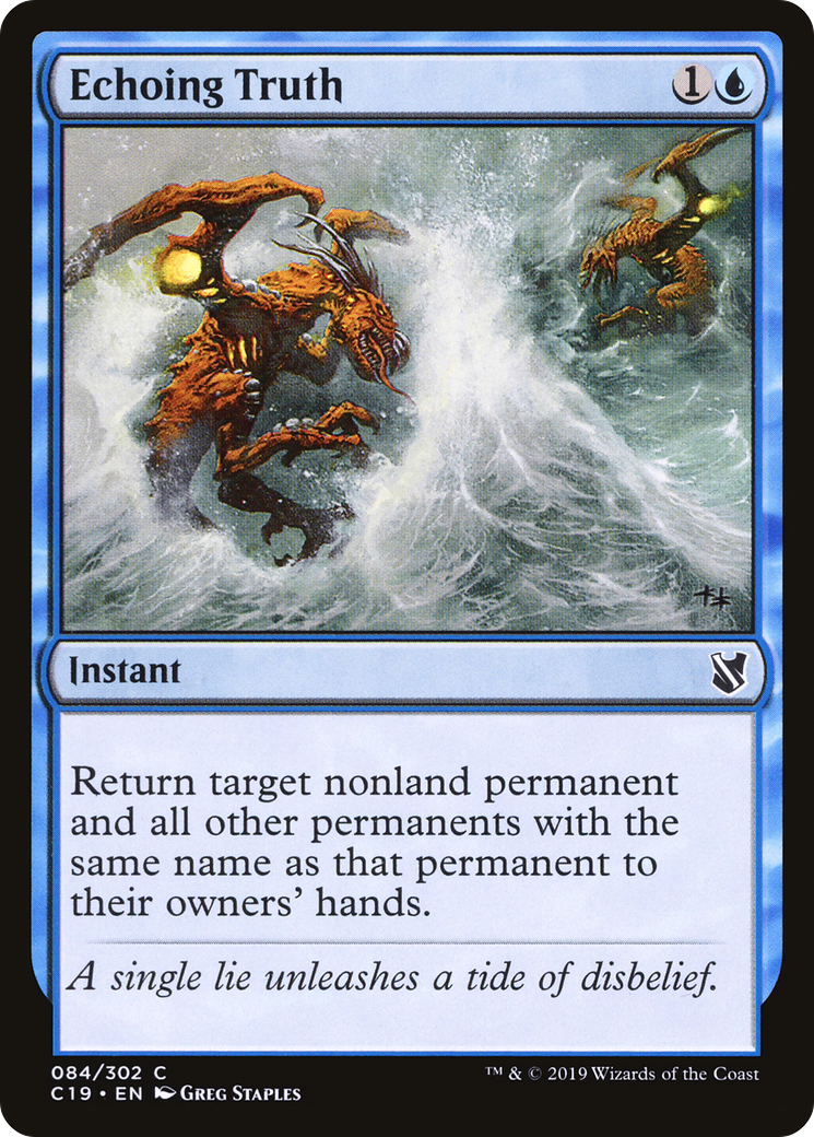 Echoing Truth (C19-084) [Commander 2019]