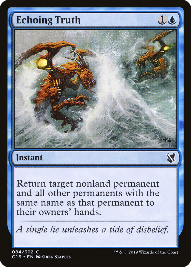 Echoing Truth (C19-084) [Commander 2019]