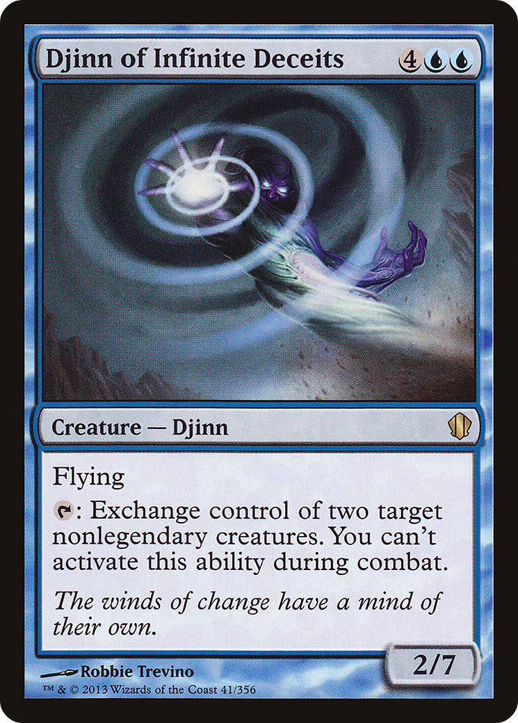 Djinn of Infinite Deceits (C13-041) [Commander 2013]