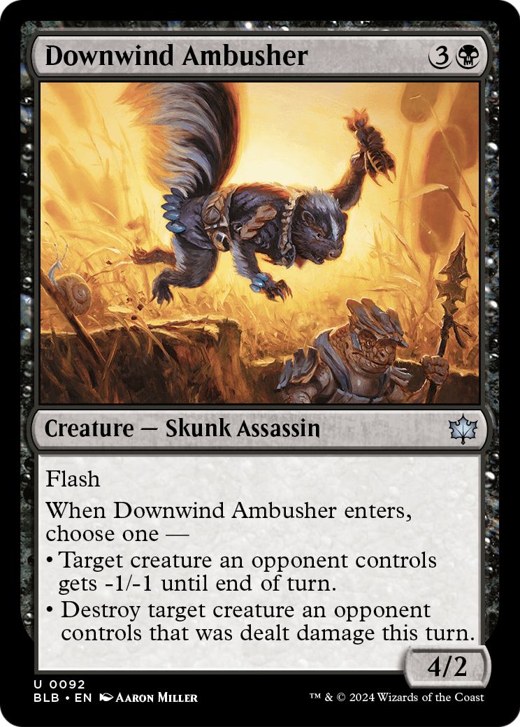 Downwind Ambusher (BLB-092) [Bloomburrow]