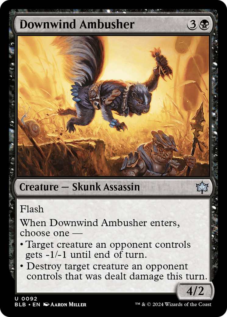 Downwind Ambusher (BLB-092) [Bloomburrow]