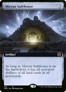 Mirran Safehouse (Extended Art) (ONE-395) [Phyrexia: All Will Be One] Foil