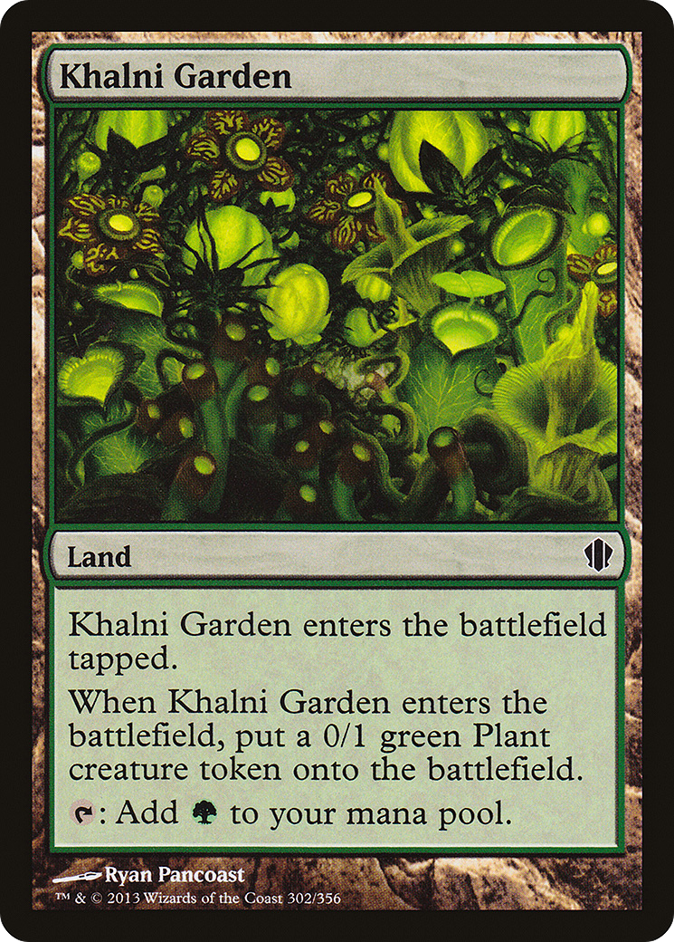 Khalni Garden (C13-302) [Commander 2013]