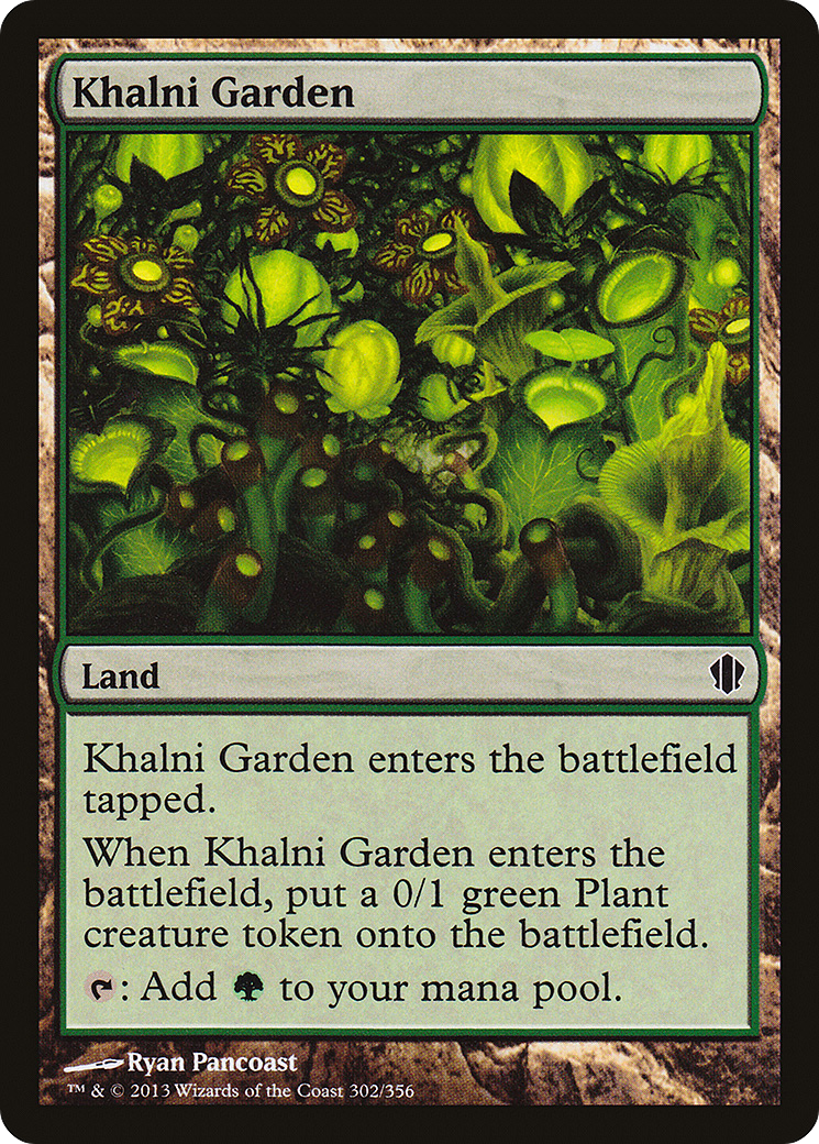 Khalni Garden (C13-302) [Commander 2013]