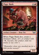 Piggy Bank (DSK-148) [Duskmourn: House of Horror] Foil