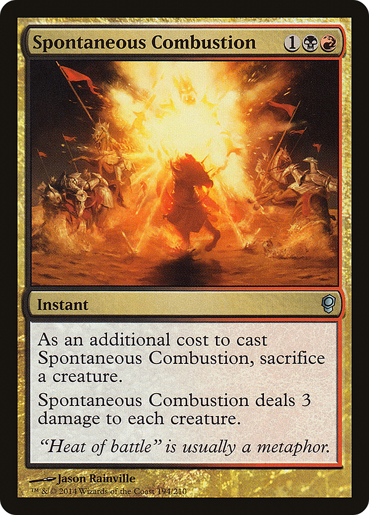Spontaneous Combustion (CNS-194) [Conspiracy]
