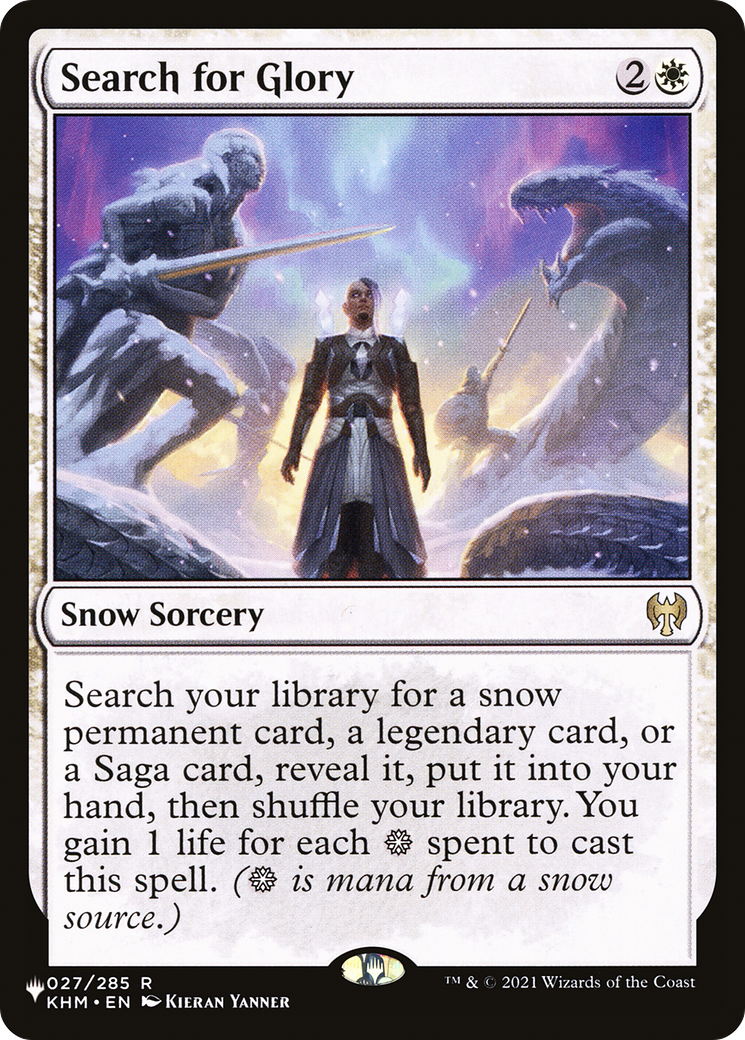Search for Glory (LIST-KHM-27) [The List]: (snow)