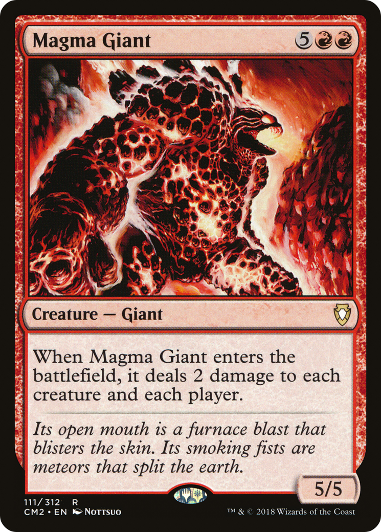 Magma Giant (CM2-111) [Commander Anthology Volume II]