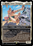 Baldin, Century Herdmaster (SLD-428) [Secret Lair Drop] / E. Honda, Sumo Champion Foil