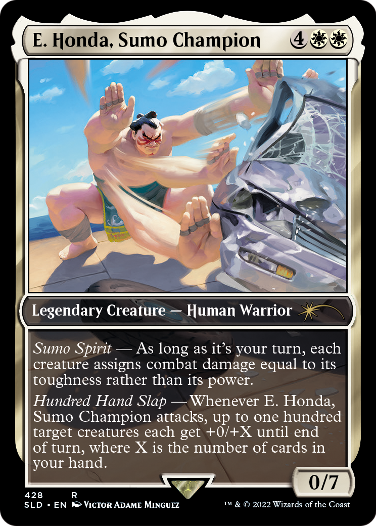E. Honda, Sumo Champion (SLD-428) [Secret Lair Drop]