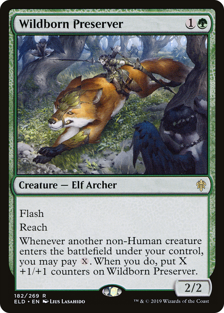 Wildborn Preserver (ELD-182) [Throne of Eldraine]