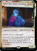 Agrus Kos, Spirit of Justice (MKM-383) [Murders at Karlov Manor]: (Showcase) Foil