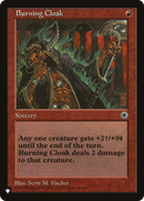 Burning Cloak (LIST-POR-120) [The List]