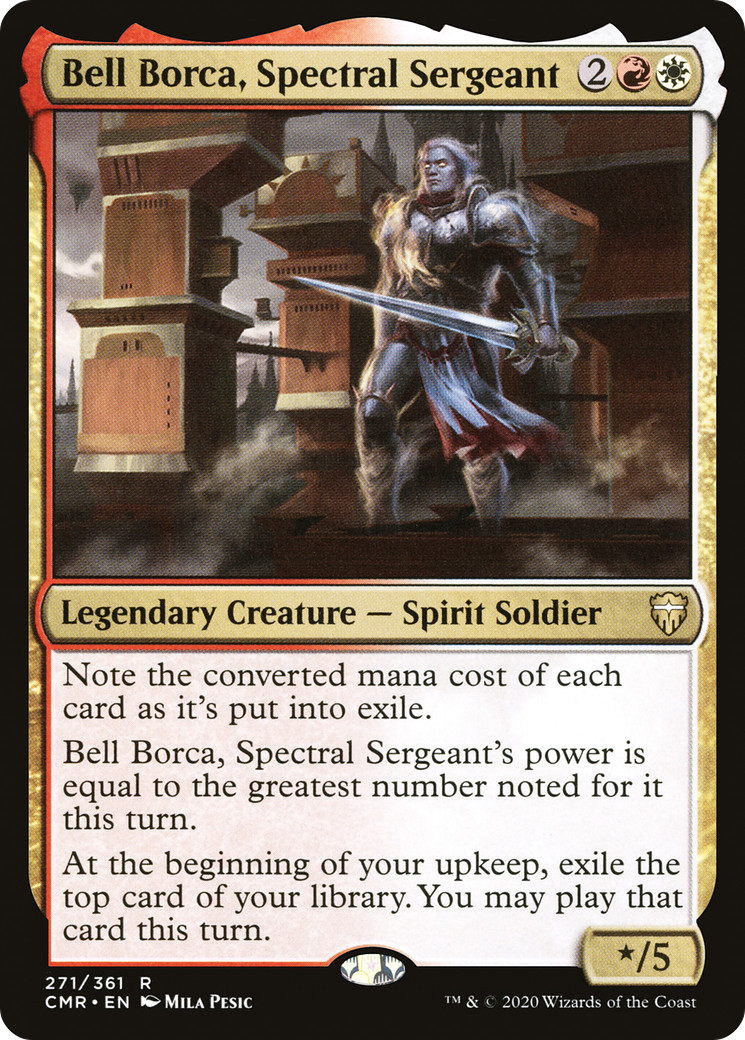 Bell Borca, Spectral Sergeant (CMR-271) [Commander Legends] Foil